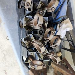 1969 Chevy 327 Connecting Rods With Brand New Pistons 