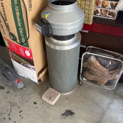 Carbon Filter With Fan