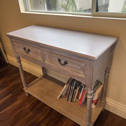 Vintage hardwood table 