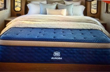 🛏️ Brooklyn AURORA LUXE COOLING  Hybrid (KING) Mattress - SALE ~80% Off