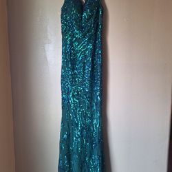 Size 2  Slim Elegant Evening Dress
