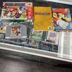 Mario Party N64 Complete $180 Gamehogs 11am-7pm