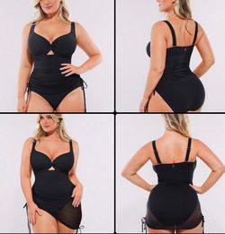 One Mesh W rap Shaping Swimsuit