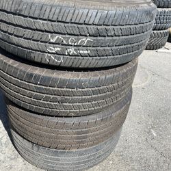 245-75-17 Used Tires 245/75/17 Llantas Usadas