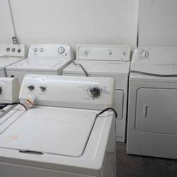Many washers and dryers available for sale in Garland