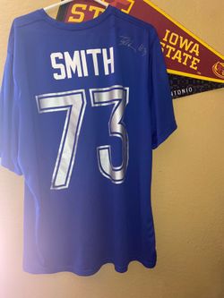 Autographed pro bowl Tyler Smith shirt