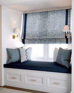 Custom Roman Shades/ Cordless Custom Blinds