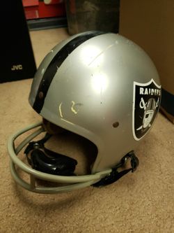 Vintage Los Angeles Raiders Rawlings Helmet 