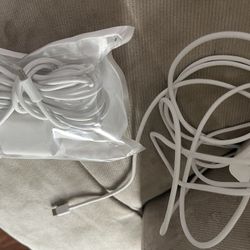 Brand new iPhone chargers