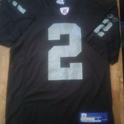 RAIDERS JERSEY SIZE SMALL ADULT 