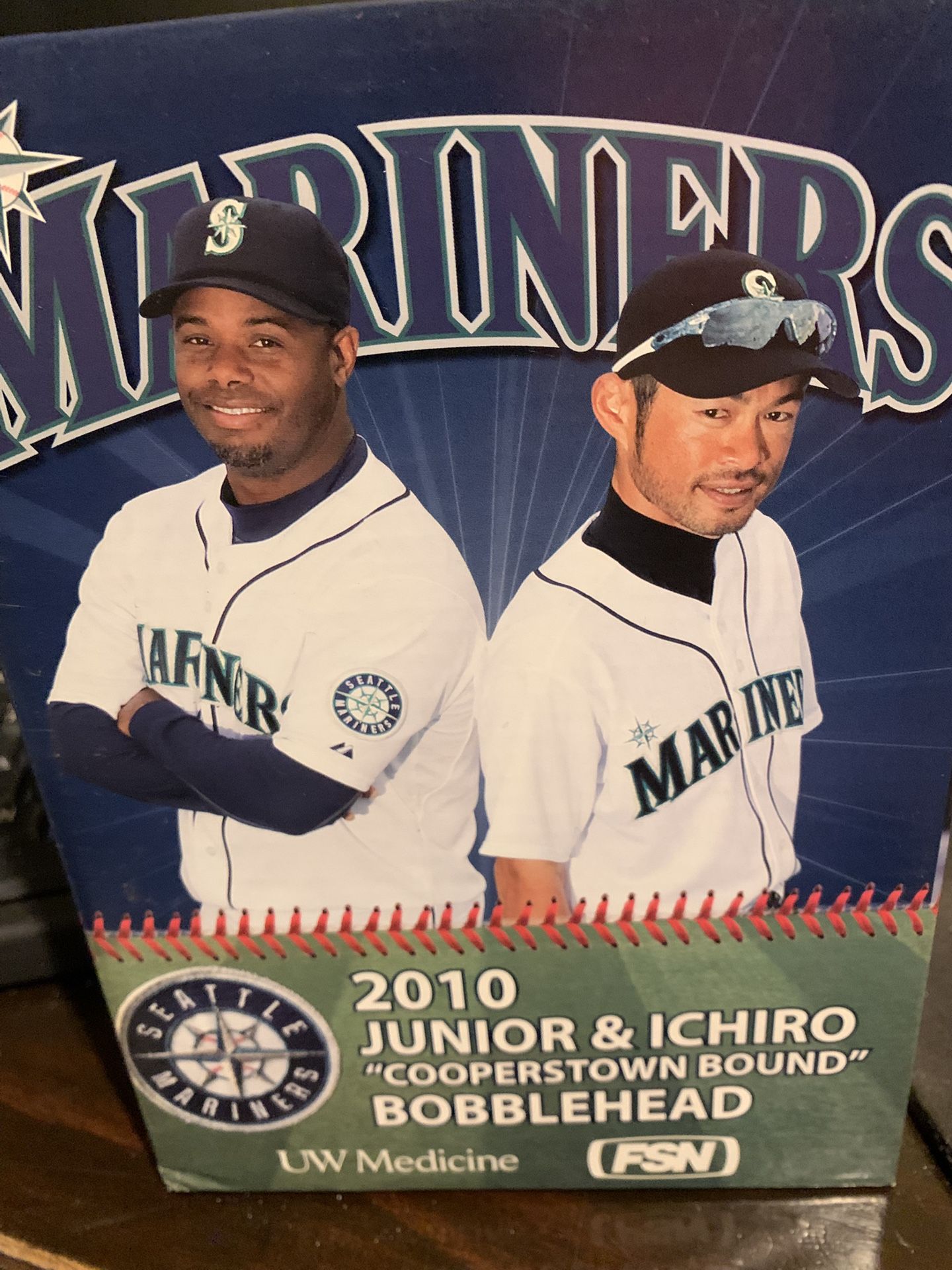 2010 Junior & Ichiro Cooperstown Bound Bobble Head