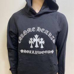 Chrome Hearts Hoodie And And Hat Bundle