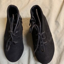 Wonder Nation Black Shoes Size 8
