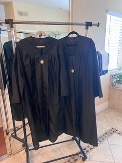 Free 2 Women’s Cal State San Marcos Black Graduation Gowns