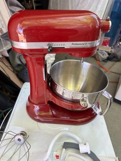 KitchenAid Professional 5 Plus Stand Up Mixer Red