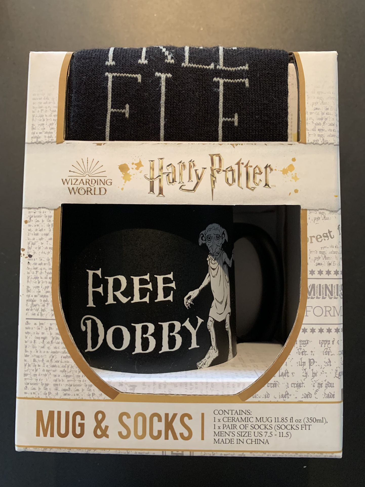 Harry Potter Dobby The House Elf Mug and Socks Set