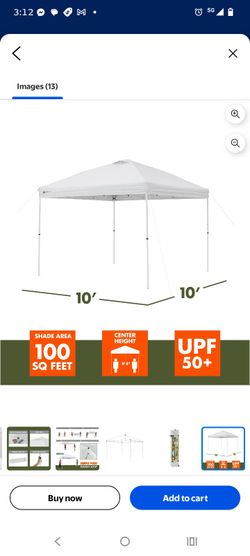 10 X 10 Ft Instant Canopy