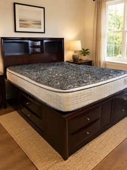 Queen Storage Bed Frame