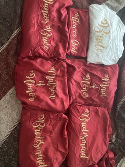 Wedding robes only used for pics