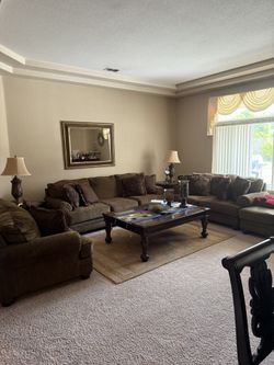Sofa Set With Tables