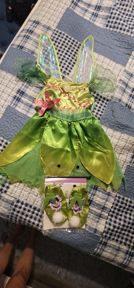 Tinker Bell Full Costume 5-6