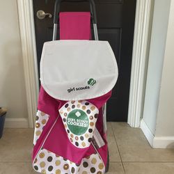 Girl Scout Cookie Wheeled Bag 