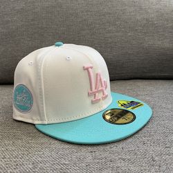 New Era Los Angeles Dodgers Hat Sz 7 3/8