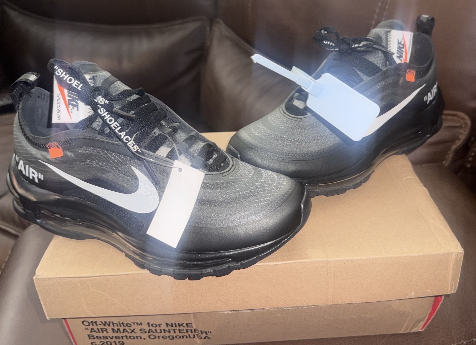 X Nike Air Max 97 Black AJ4585-001 Size 8 Women 