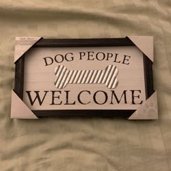 Brand New Wall Art Frame “dog People”