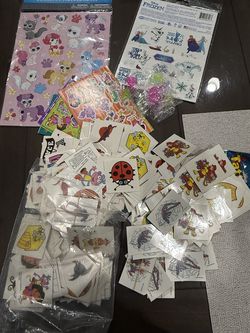 Kids tattoos and stickers