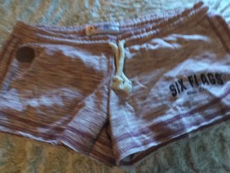 Brand new six flags shorts