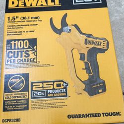 Best Seller✳️💥 DEWALT 20V MAX Cordless Battery Powered Pruner (Tool Only)