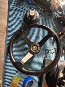 NRG quick release sterring wheel