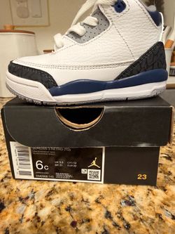 toddlers JORDAN RETRO 3 sive 6