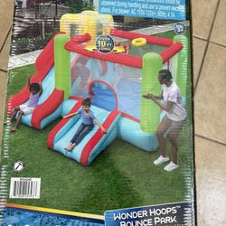 Bestway H2OGO! Wonder Hoops Kids Inflatable Mega Bounce Park