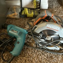 Power Tools And Box
