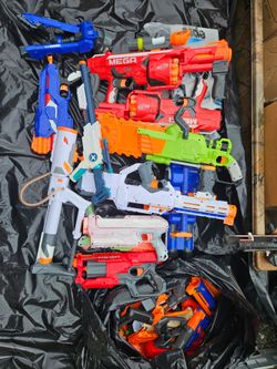 Nerf gun collection