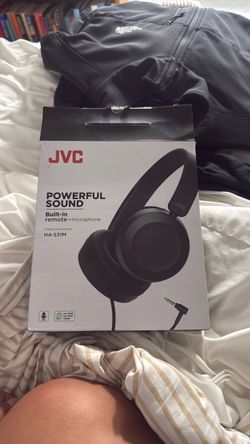 Brand new JVC headphones