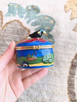 Vintage Antique Jewelry Box