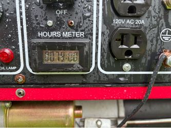 Generator - natural gas (modified from LP) and gasoline.