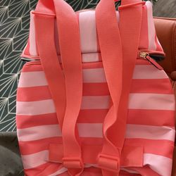 NWT Victoria’s Secret Insulated Backpack – Pink Stripes – Original $60