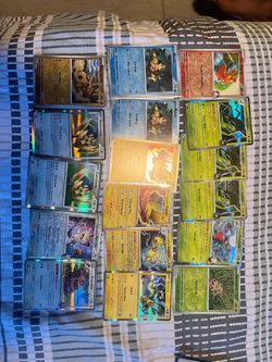 Pokemon cards: Destin rivals commons and hold reverse holos