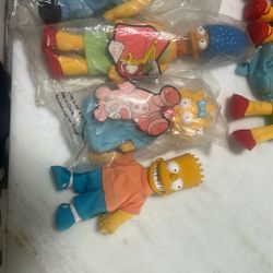 Bart Simpson And His Family Dolls