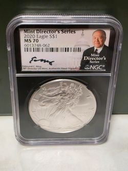 2020 MS70 Silver Eagle Director's Series