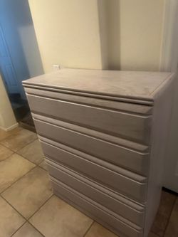 Solid wood dresser