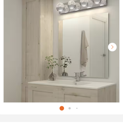 Artika oracle 27 inch 4 light chrome LED BATHROOM VANITY LIGHT