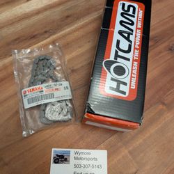 New Hotcam 2, and timing chain for Raptor 700.