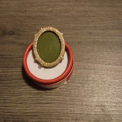 Silver Opalite Statement Charm