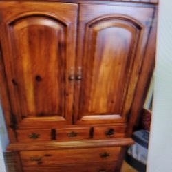 Solid Wood Armoire