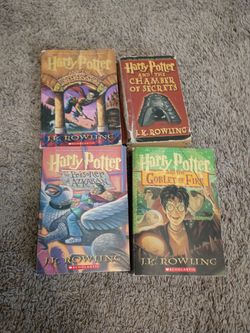 HARRY POTTER BOOKS 1-4